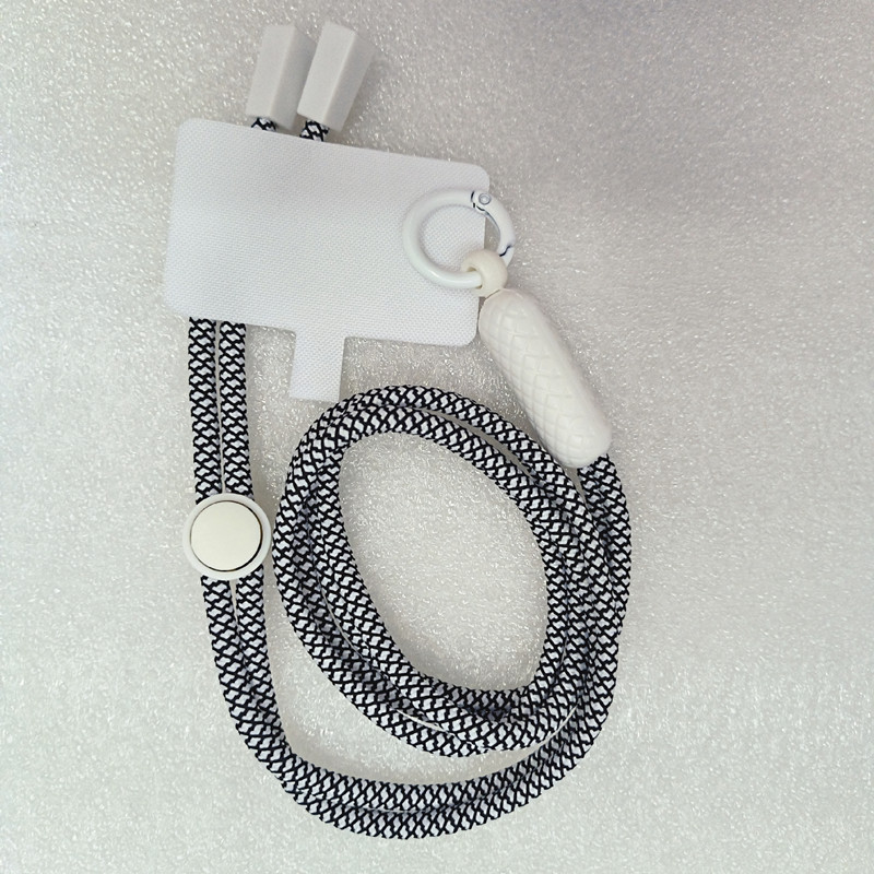 Ajustable Nuevo Aplicable a la correa de nylon trenzada, nuevo tipo de correa de teléfono móvil, correa de correa universal ajustable.