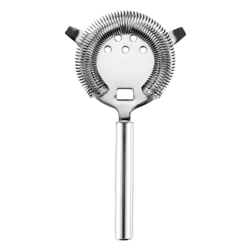 Fabricante en stock 304 Filtro de hielo de acero inoxidable Rosa oro cubo de hielo filtro cóctel separador de hielo barra herramienta