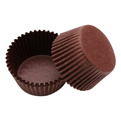 Baker Color Greaseproof Paper Cup Disposable Round Muffin Cup High Temperature Resistant Cake Cup Cookie DIY Paper Tray