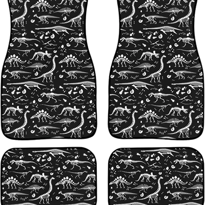 Avtomobil döşəmə paspasları — velvet decorative foot mat - car-floor-mat-28-354548-68cm-two-pairs-total-four-pieces