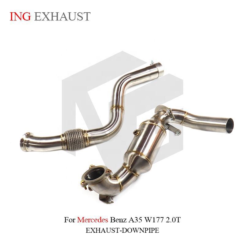 Suitable for Mercedes-Benz A35 W177 2.0T stainless steel exhaust system downpipe