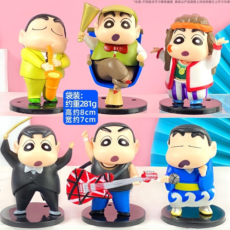 クレヨンしんちゃんの手作りブラインドケース美楽ティクロミルビ宝可夢いちご熊玩具人形置物模型|undefined