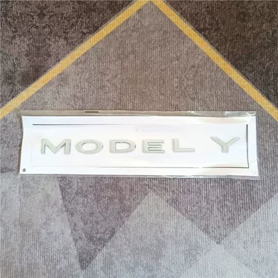 emblem modification, featuring English lettering, Car logo - standard-high-end-electroplating-modely-one-piece