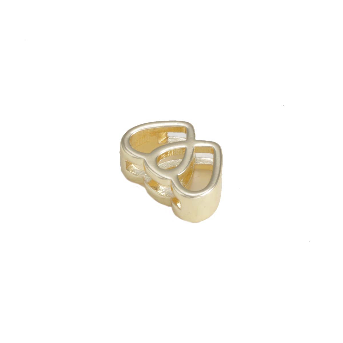 Beads Jewelry Making Type 18K Real Gold Plated Plating Material 1 Piece Metal Letter Number Jewelry Accessories Accessories