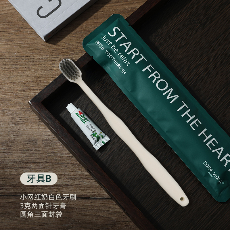 suministros de hotel desechables cepillo de dientes set de lavado cepillo de dientes de pelo suave hotel estrella residencial cepillo de dientes especial al por mayor