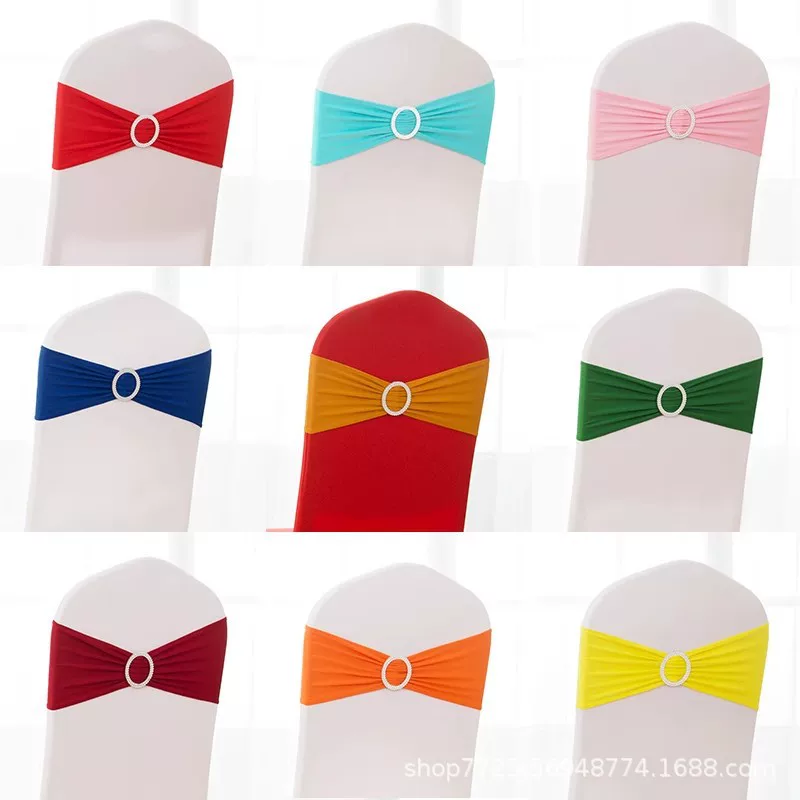 Elastic decorations with bow, hair band for hotel, belt