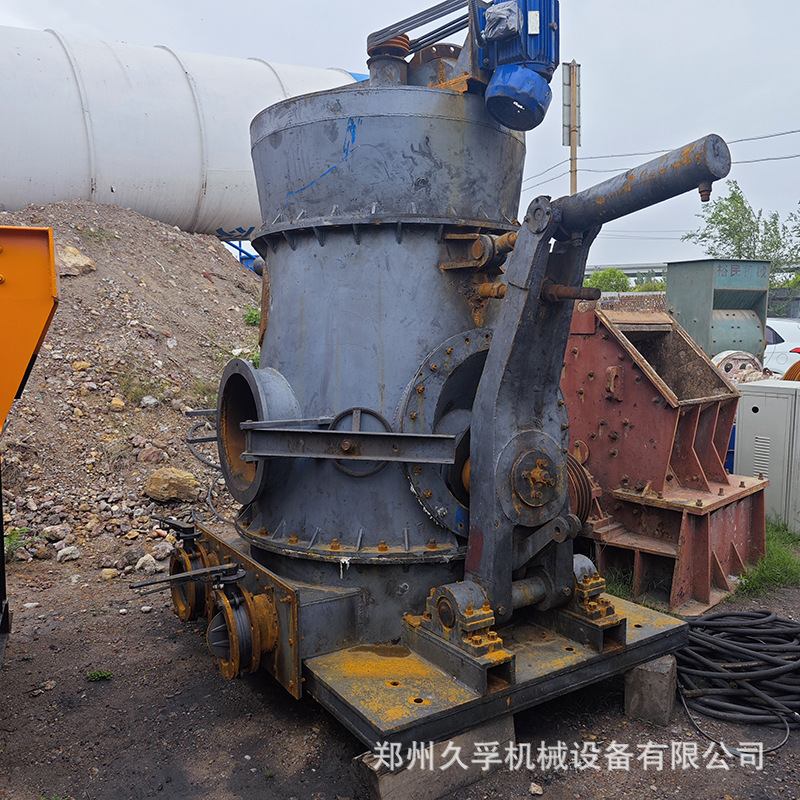 多台二手大型立式磨粉机 迭岩石立磨生产线 二手硅砂小型立式磨