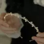 十足森系复古栀子花头箍
