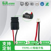 USB��о��늾� typecĸ�^��mx1.25-2p���Ӿ� UL1007-26AWG��Ӿ�