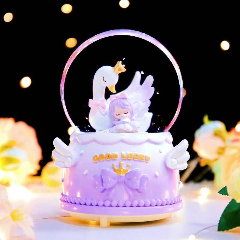 Starry sky, music box, rotating night light, new collection