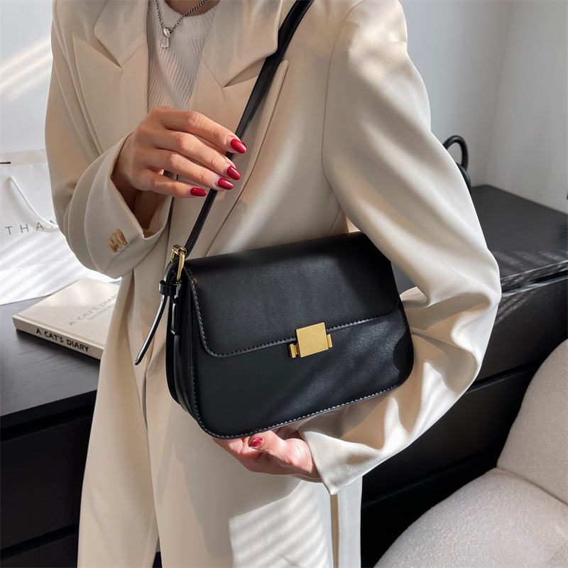 Bolso de tofu estilo coreano, novedad primavera 2026, bolso de hombro Melard, bolso cruzado informal y versátil para mujer