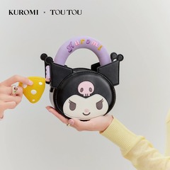 赵昭仪同款可爱卡通kuromi库洛米手提饼干包甜酷迷你链条斜挎女包