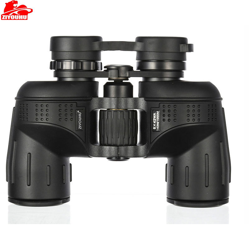 厂家直销 8x42绿膜高清高倍防水大目镜双筒望远镜 旅行 登山