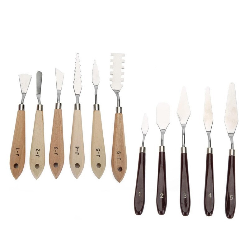 Pintura al óleo transfronteriza raspador de plástico, pintura, pintura, pintura de gouache acrílico, pintura, raspador