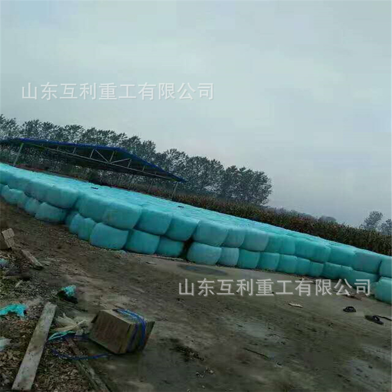 牧草青储覆膜机 秸秆打捆包膜一体机 青贮饲料打包机