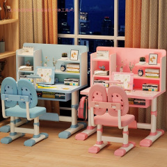 子供用学習テーブルは昇降可能、小学生の宿題デスク、ライティングデスク、テーブルと椅子のセット、男の子と女の子のデスクと椅子