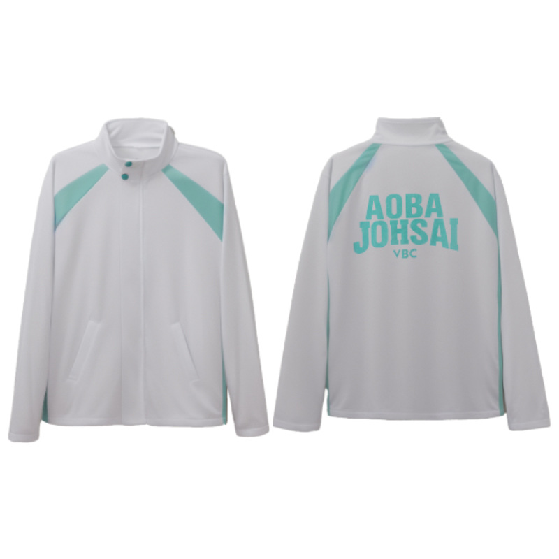 Traje de voleibol Junior cos Owen Inari Aoye Nishijo Shiratsuzawa Ida trabajador Lobo negro traje de uniforme escolar