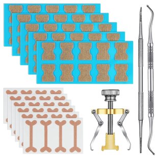 Inlaid nail Band-Aid 13-piece set of glue-free nail nail paste nail buckle nail removal device orthotic combination