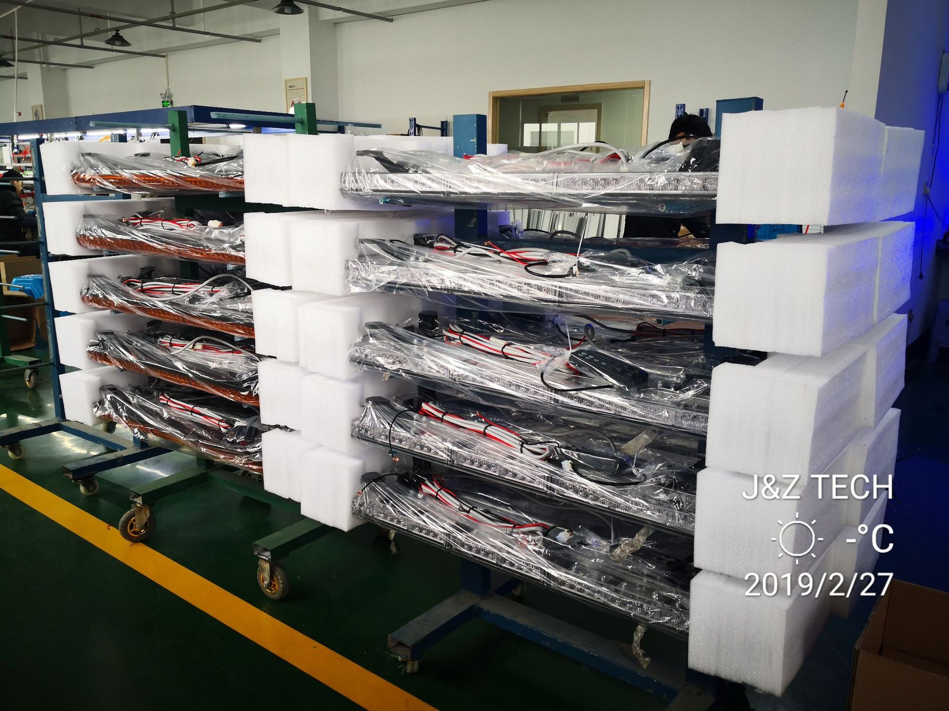 Ambulance, Fire Truck, Truck, Special Vehicle Roof Dedicated Led Long Row Warning Light 132Led High Brightness Emergency