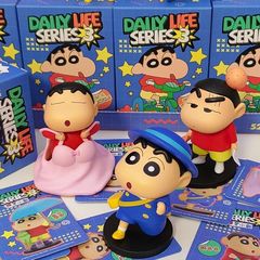 クレヨンしんちゃん ブラインドボックス デイリーシリーズ3 トレンドフィギュア 周辺機器 かわいい人形 ギフト 美人人形 祖国版