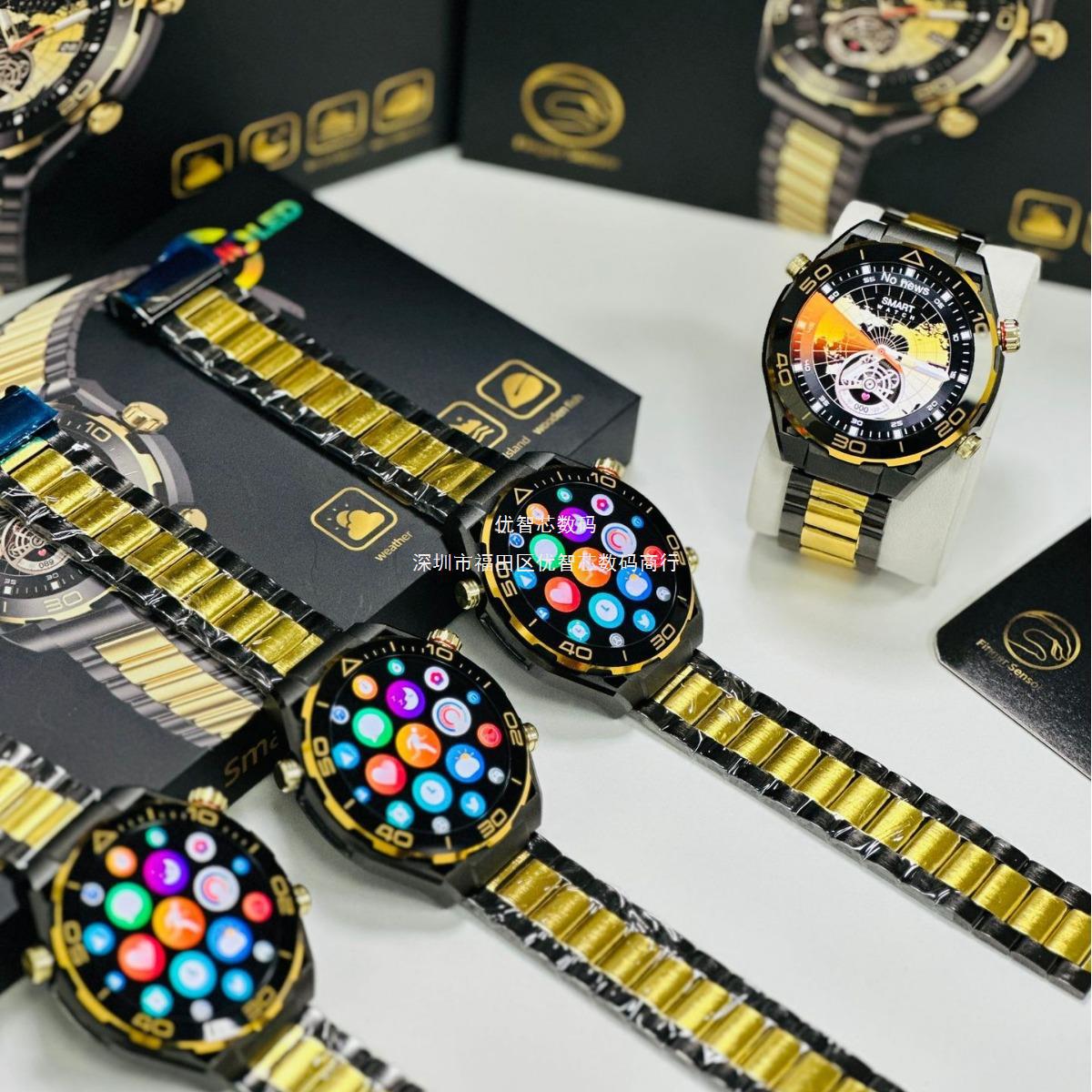 Reloj inteligente transfronterizo Z91 ProMax pantalla AMOLED pulsera deportiva de frecuencia cardíaca