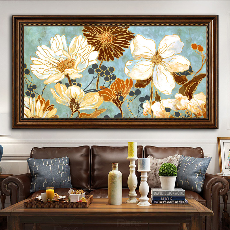 BK9K批发欧式大尺寸电表箱装饰画免打孔开关电闸盒遮挡配电箱客厅