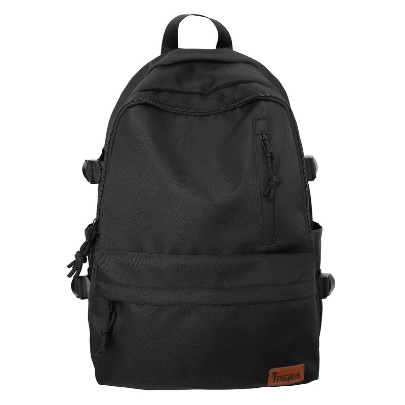 Mochila de nailon de gran capacidad de marca de moda 2024 mochila nueva simple universidad escuela secundaria escuela secundaria estudiante mochila escolar al por mayor