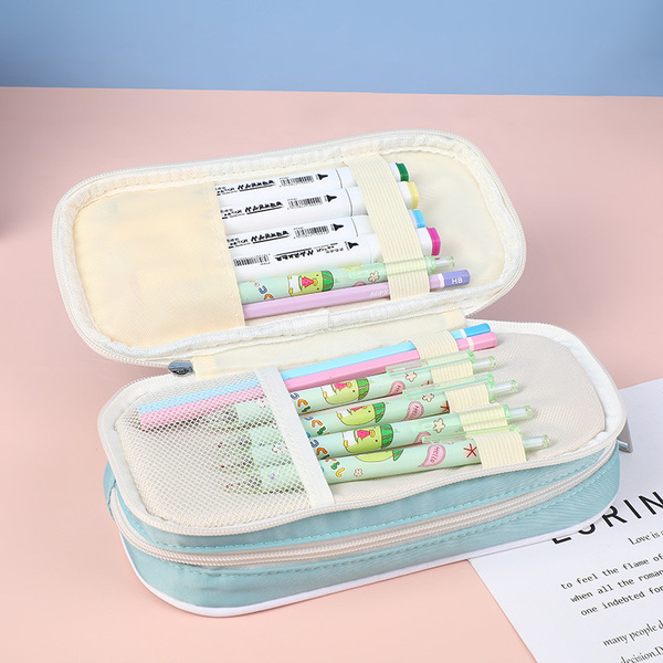 Japanese capacious pencil case for students