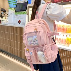 日系小清新書包中學校園上課大容量雙肩包六年級小學生書包女背包