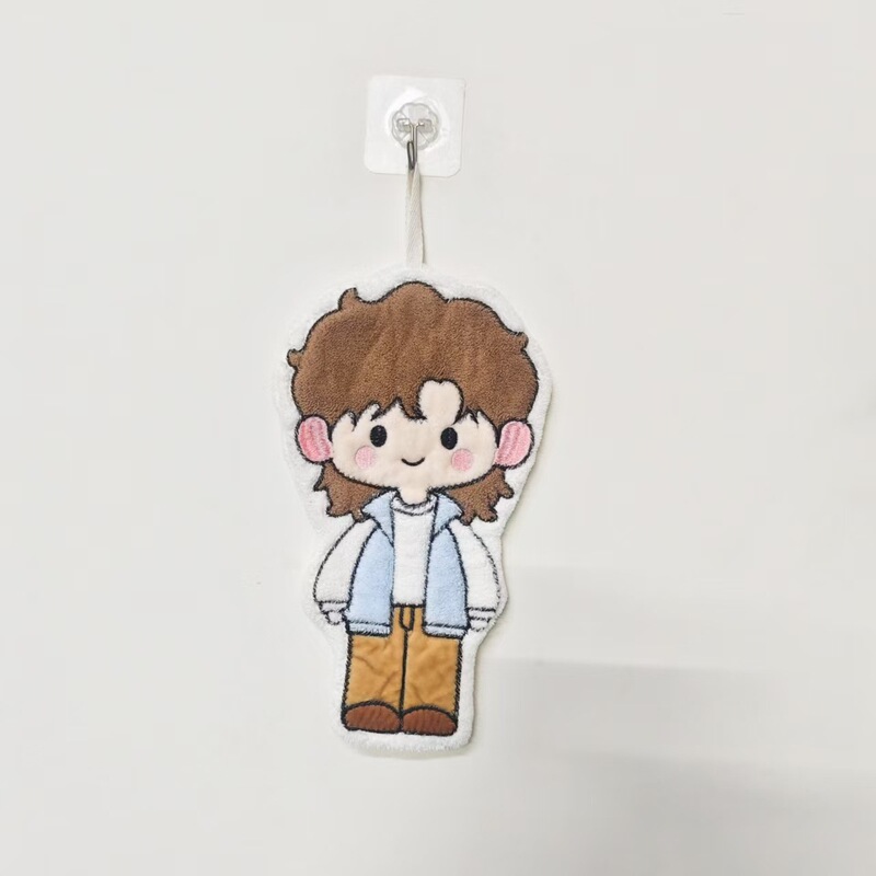 アニメの新しい台所でタオルを拭くのがかわいい浴室の家庭用吸水タオルを厚くして、毛を落とさない雑巾代発|undefined