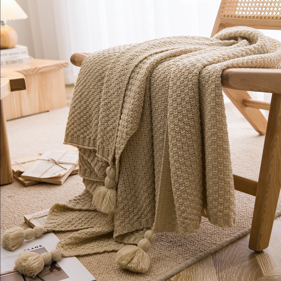 Red red con inswind mantas hechas a mano ocio almuerzo de oficina flange mantas de sofá simple cama bandera mantas de cola de cama