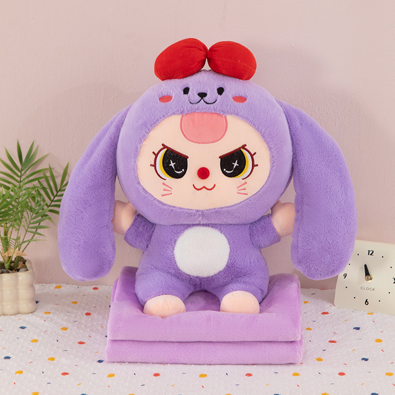 보라색 아기