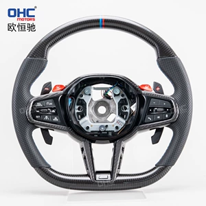 BMW F10 F15 F30 F25 F36 F87 F80 M2 M3 M4 üçün Karbon Fiber Sükan