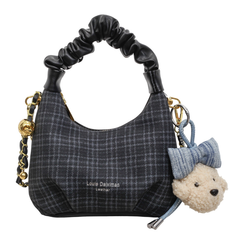 Bolso de mano popular de verano para mujeres 2026 nuevo estilo versátil cadena diaria bolso de hombro sensación de bolso plegado super caliente