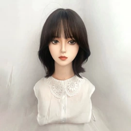 假发长卷发;长直发假发;假发短直发