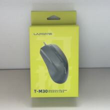 力拓T-M30有线LOL商务办公台式笔记本游戏USB鼠标舒适耐用WM20款