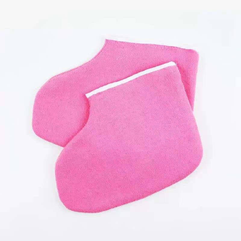 Nail cotton gloves towel gloves Banafen wax therapy gloves cloth gloves color random