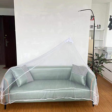 KE3C午休简易庭院旅行室外单人双人室内蚊帐可折叠式行军床临时蚊