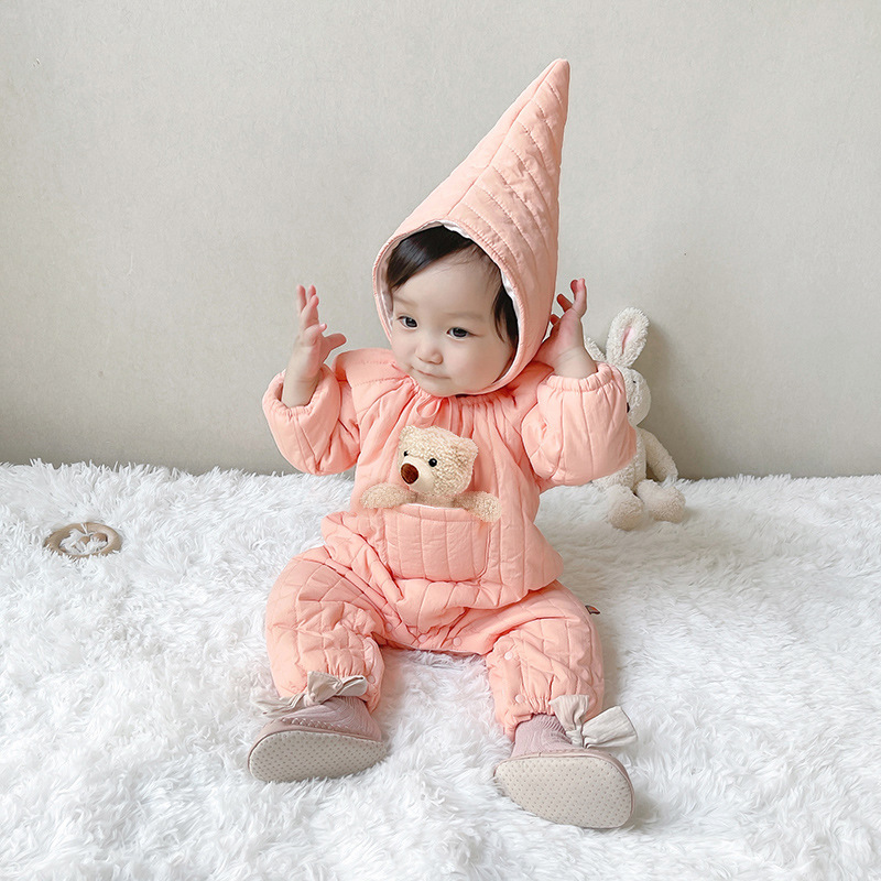 Children's demi-season keep warm overall