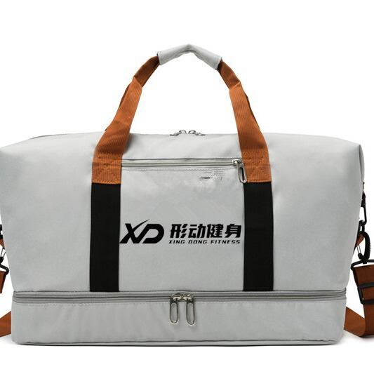 Customized Travel Bag Dry and Wet Separation Large Capacity Fitness Yoga Bag Cross-border Men's and Women's Leisure Bag Shoulder Luggage Bag Customized Travel Bag Dry and Wet Separation Large Capacity Fitness Yoga Bag Cross-border Men's and Women's Leisure Bag Shoulder Luggage Bag