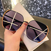 Sunglasses, summer fashionable sun protection cream, suitable for import, new collection, fitted, UF-protection