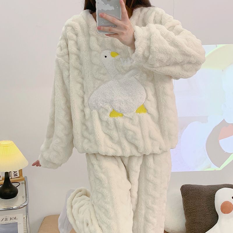838#Big White Goose Beige [Thick Style]