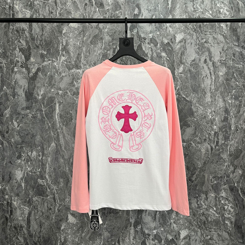 2025クロスボーダートレンディブランドクロウ初春新作ラウンドネック長袖サンスクリットプリント長袖Tシャツスポット卸売|undefined