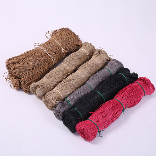 Huanrui Wholesale Wax Coated Hemp Rope, Handbag Packaging Rope, Hanger Ribbon, Photo Wall Decor Rope Manufacturer