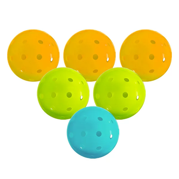 In-Stock Pickleball Tpe Integrated Hole Ball 40-Hole Outdoor Pickleball Training Professional Hole Training Ball