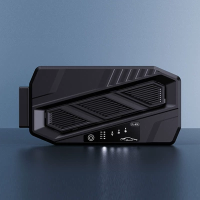 Car Exhaust Ventilation Fan, Silent, High-Speed, Portable, Car Air Circulation Cooling, Car Ventilation Fan (Digər kiçik elektrik cihazlar) - fl-978-solar-exhaust-fan-battleship-model-without-battery