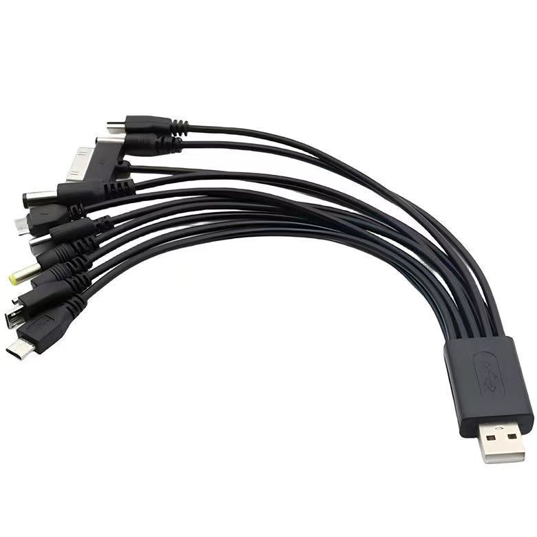 USB一モップ十携帯電話万能充電ケーブル/多機能ヘッド10-1充電ケーブルtypec電源コード|undefined