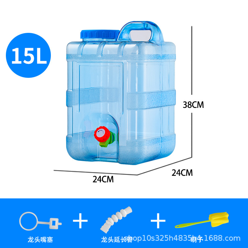 Pc屋外バケツ家庭用贮水用贮水大容量プラスチック入り贮水鉱泉纯粋な水タンク蛇口付き