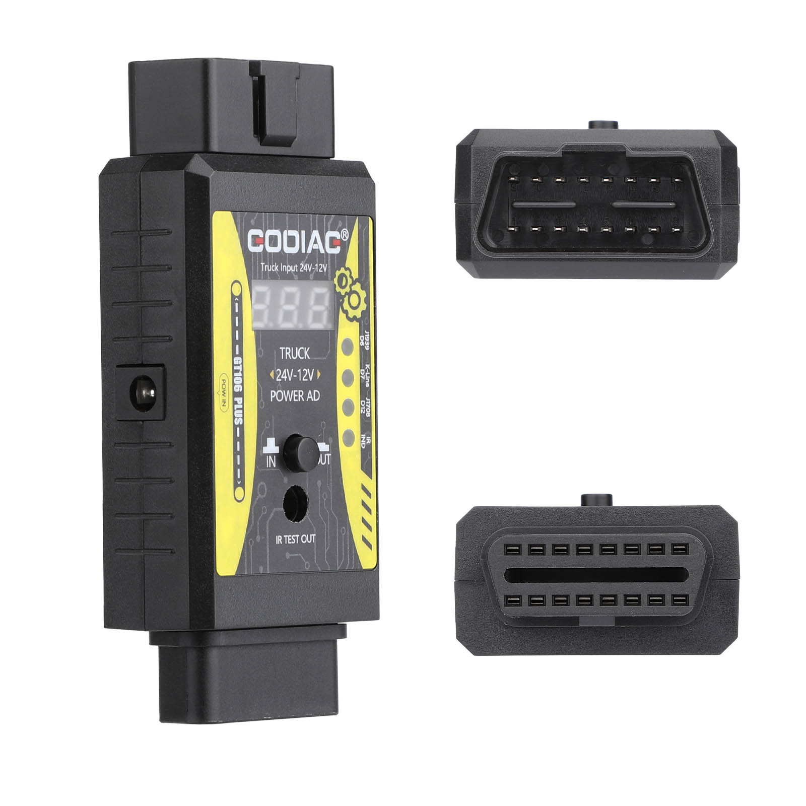 Gt106 Plus 24V to 12V Heavy Duty Truck Adapter Truck Voltage Converter