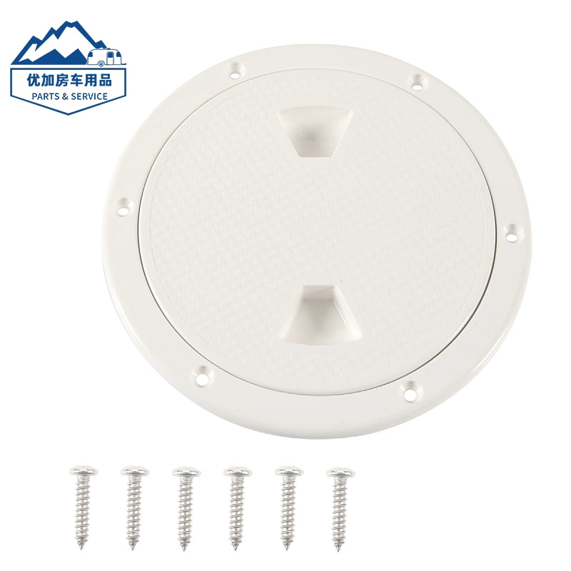 Трансграничная поставка 6inch морской круглый палубный люк, круглая крышка люка с винтами, подходящая для модификации яхт и кораблей